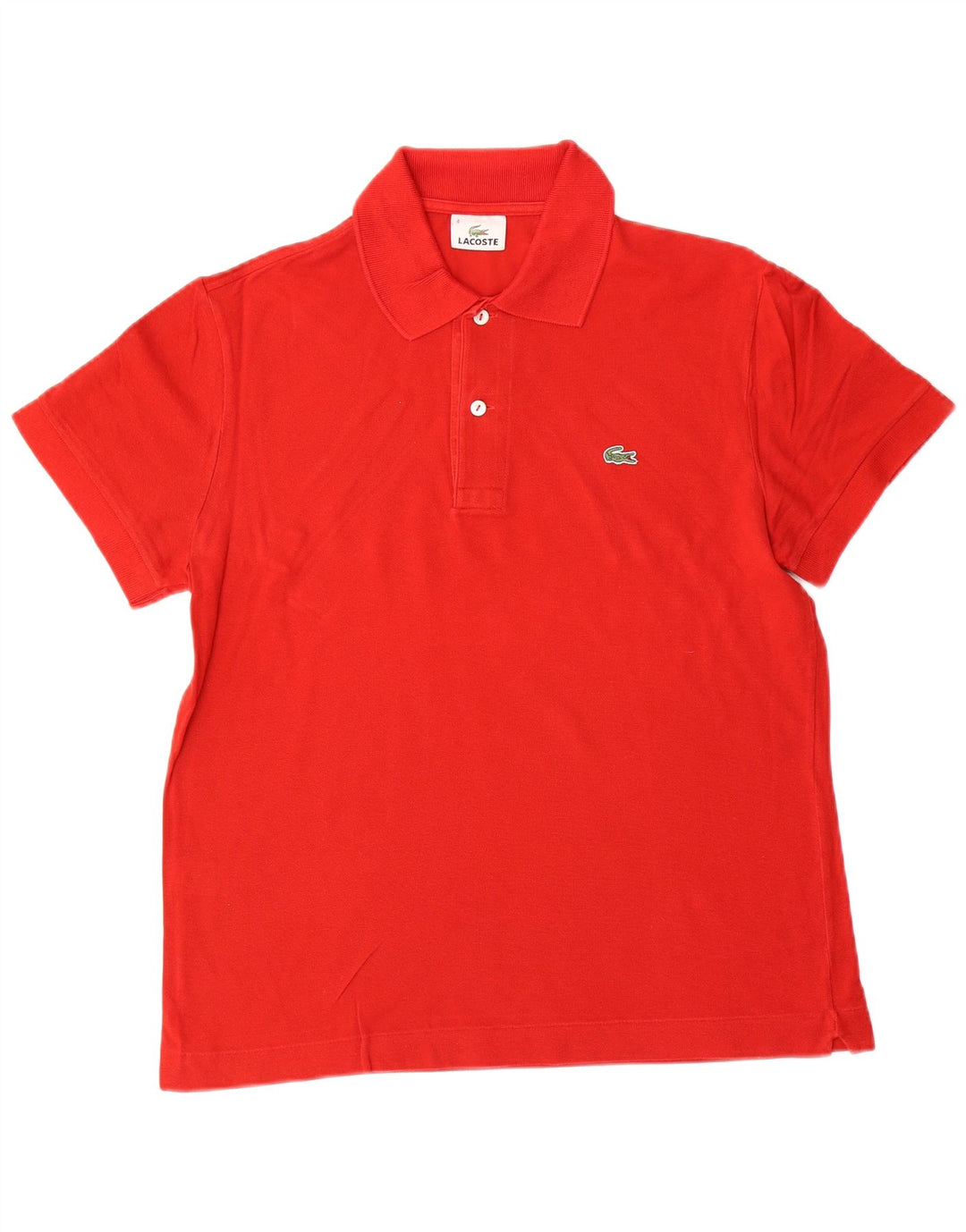 LACOSTE muška polo majica veličine 4 srednje crvene pamučne boje