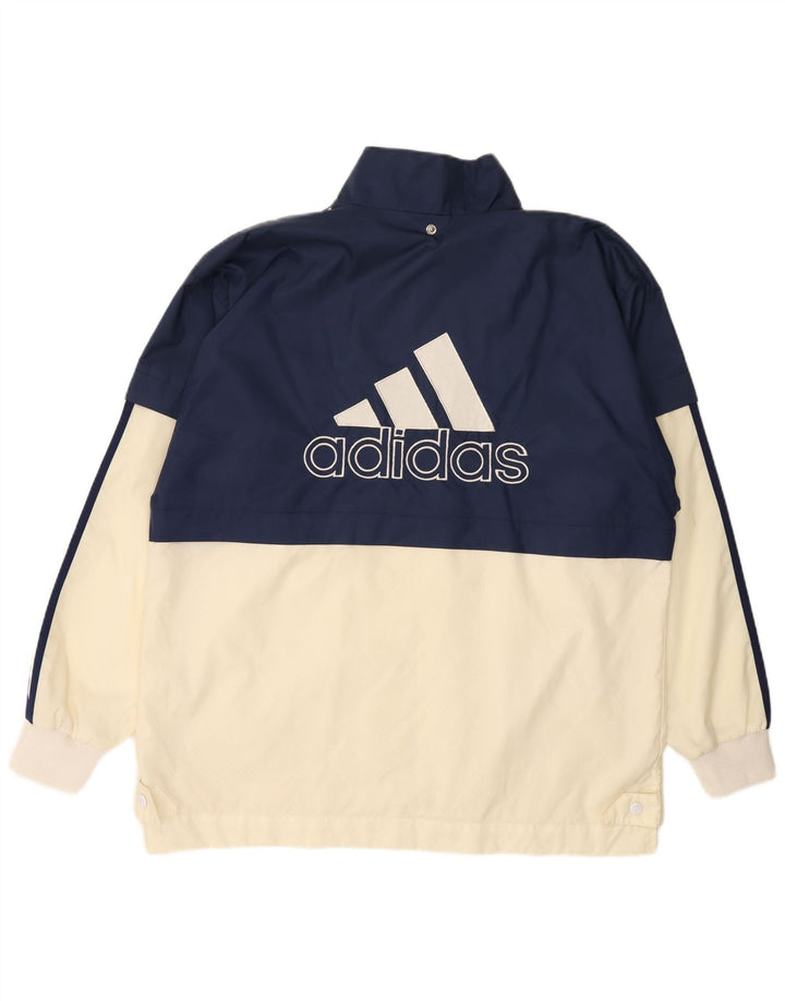 ADIDAS muška vjetrovka jakna UK 40/42 srednje tamnoplave boje