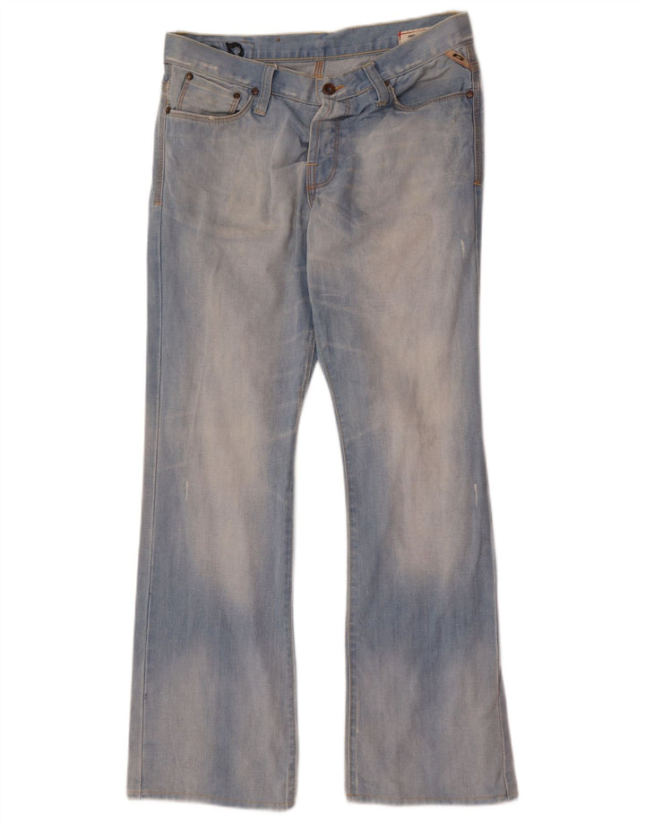 Jack & Jones muške otrcane traperice W33 L32 plavi pamuk