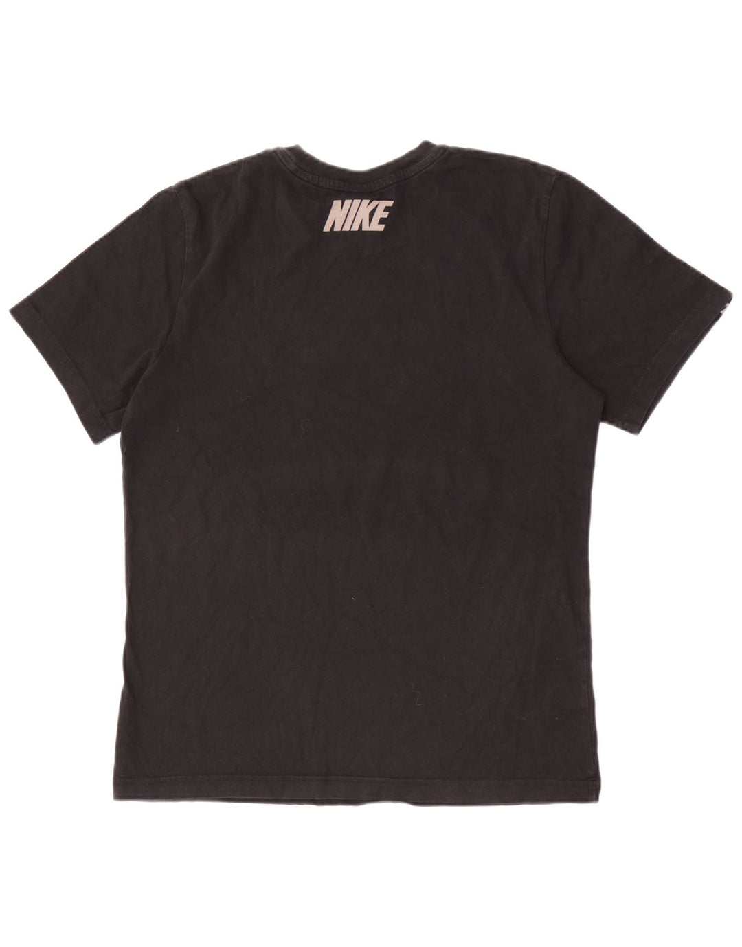Nike muška majica kratkih rukava s grafičkim motivima srednje crne boje, pamuk