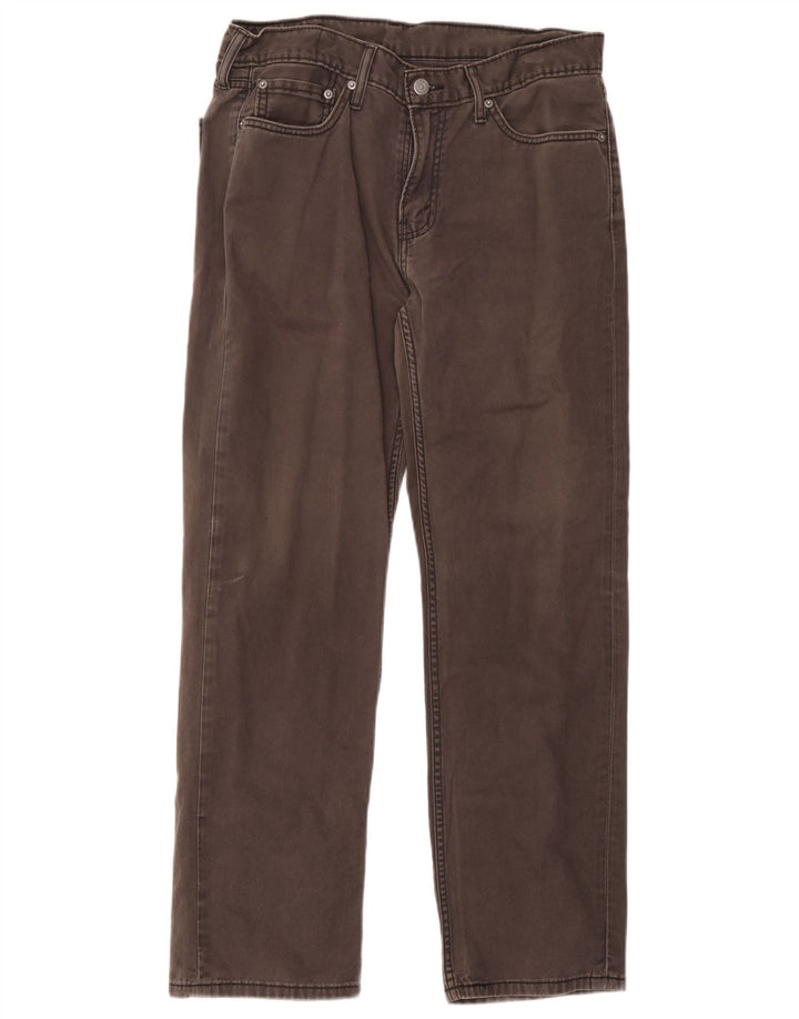 Levi's muške 514 ravne traperice W33 L30 sivi pamuk