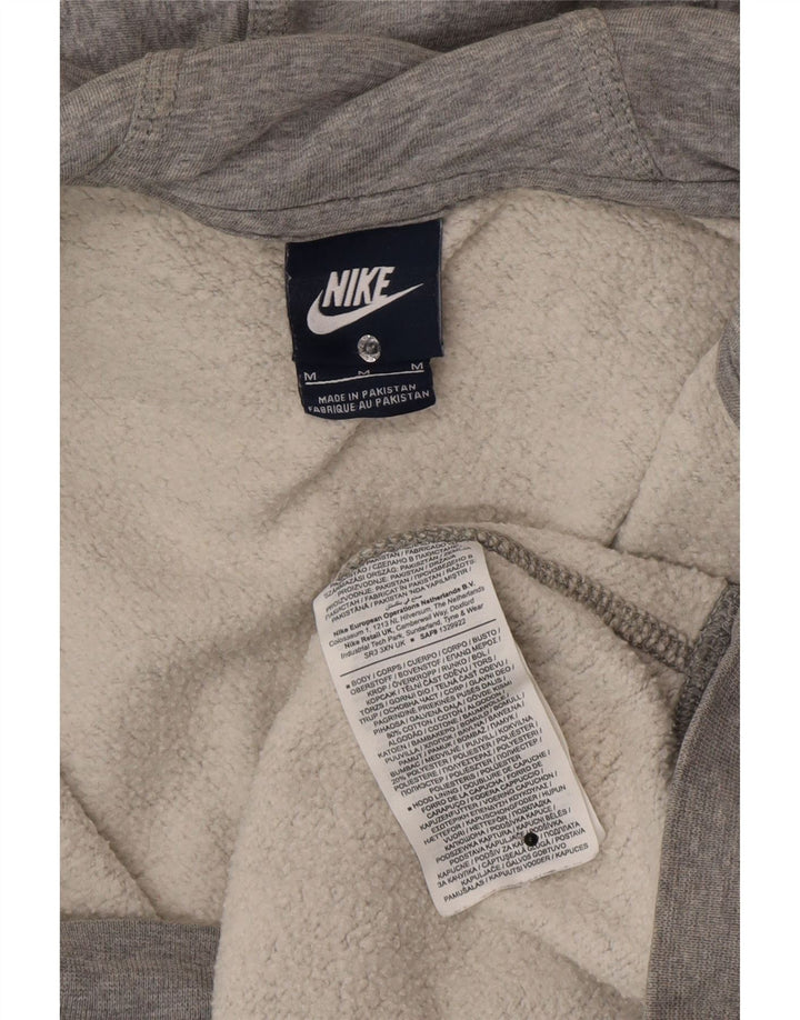 Nike muški pulover s kapuljačom s patentnim zatvaračem, srednje sivi flekasti pamuk