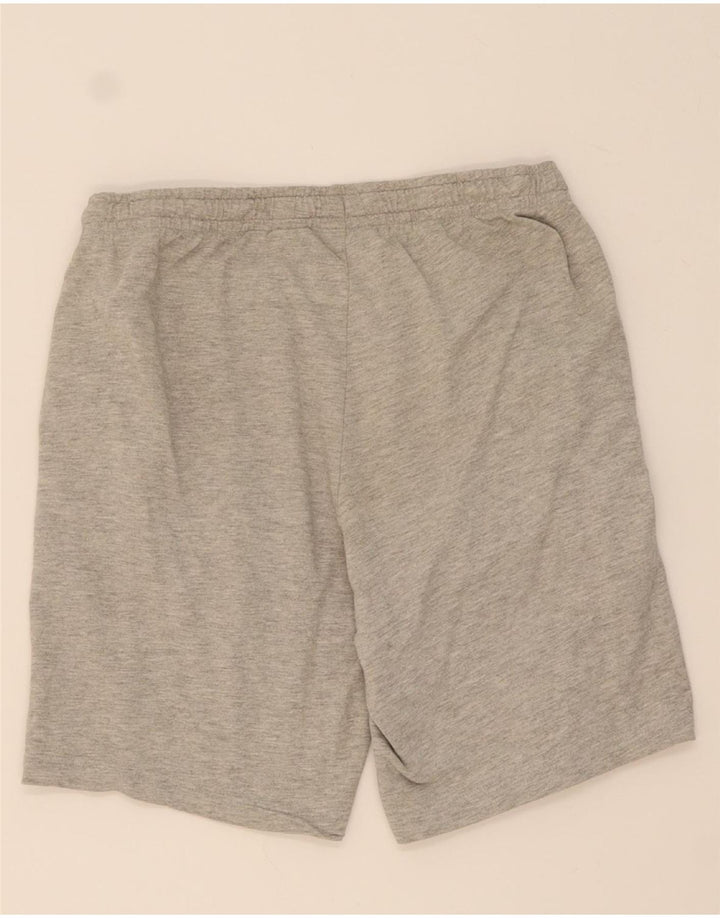 KAPPA Mens Graphic Sport Shorts Large  Grey Cotton Vintage Kappa and Second-Hand Kappa from Messina Hembry 