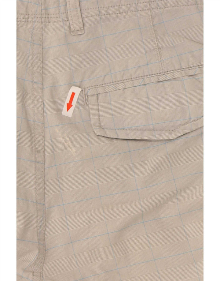 Woolrich muške kargo kratke hlače W34 veliki sivi karirani