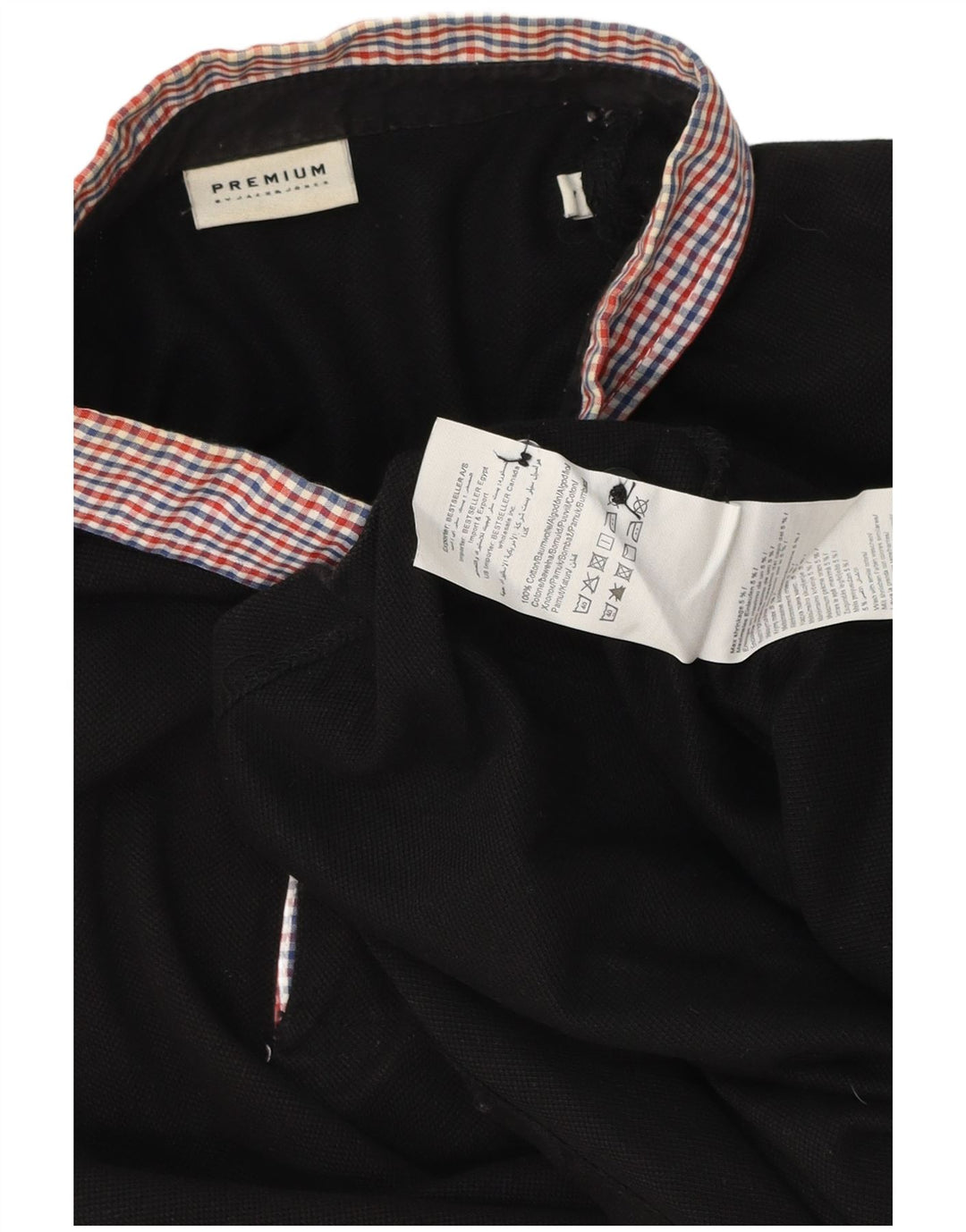 Jack & Jones muška polo majica velika crna pamučna