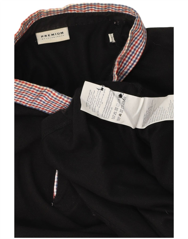 Jack & Jones muška polo majica velika crna pamučna