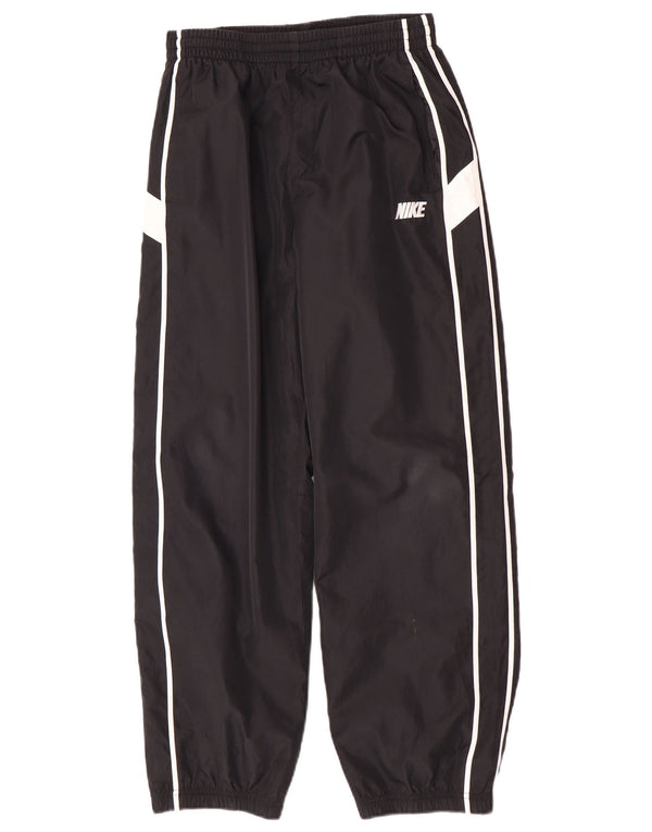Nike Boys Trenirka Hlače Joggers 13-14 Years XL Black Colourblock