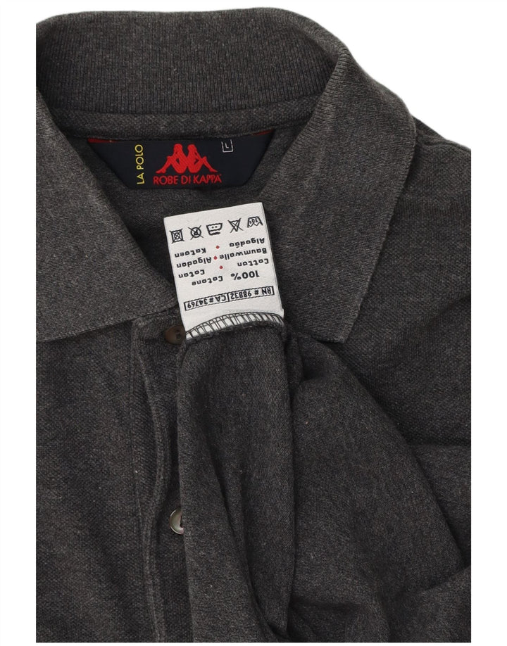Kappa muška polo majica Large Grey Pamuk