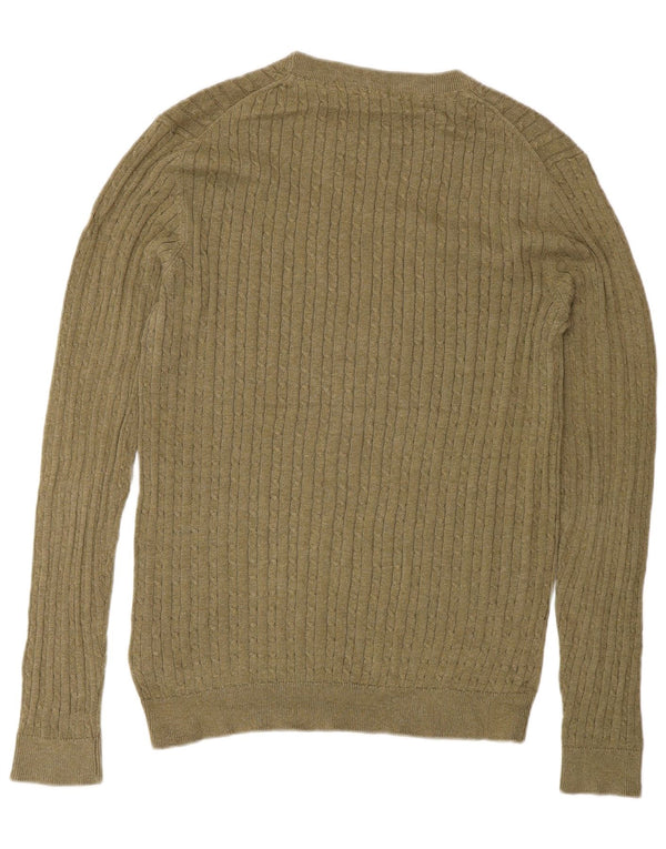 Jack & Jones muški džemper s okruglim izrezom, mali kaki