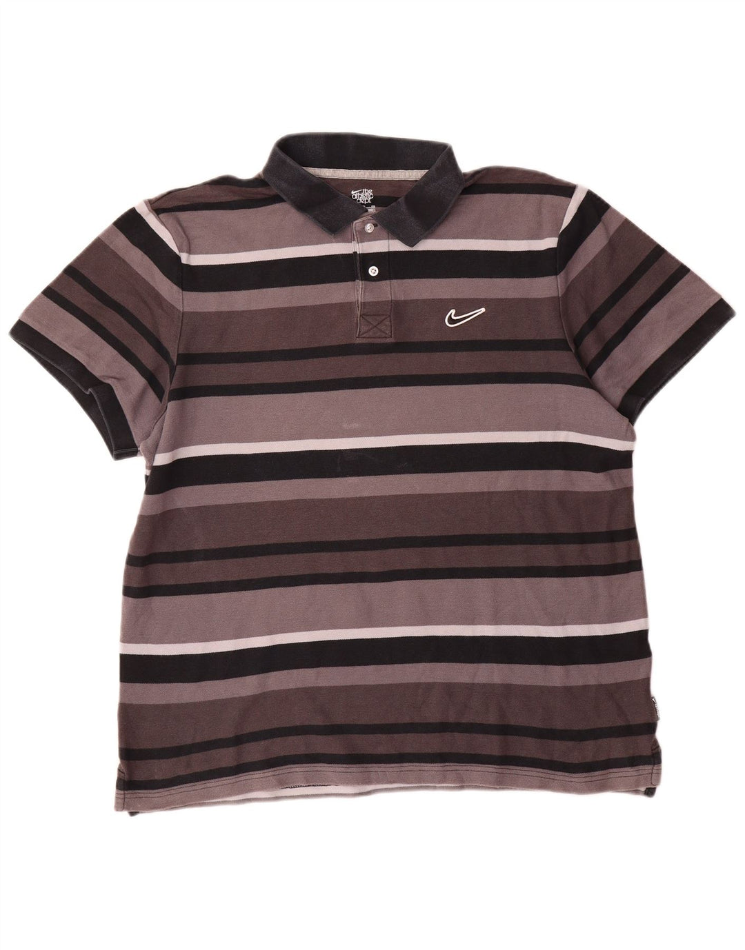 Nike muška polo majica XL siva na pruge
