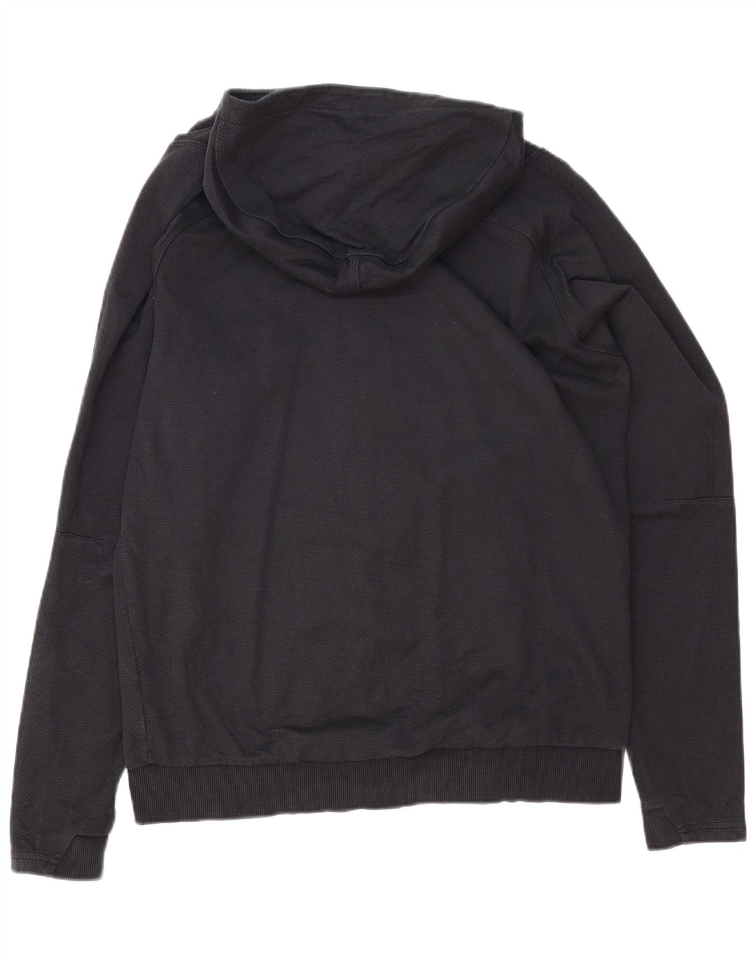 PUMA muški AC Milan Graphic Zip pulover s kapuljačom Srednje crni pamuk