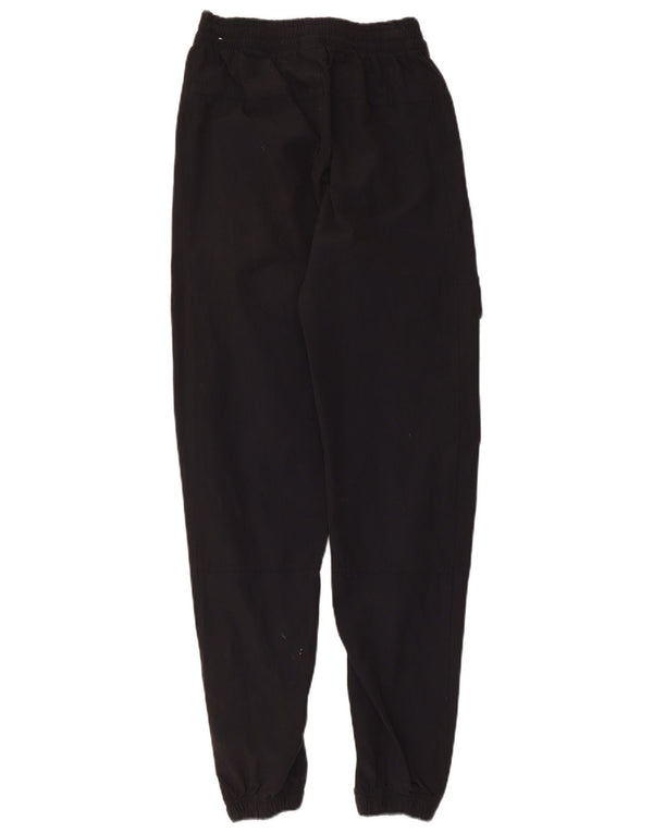 Nike Ženske Graphic Cargo Trenirke Hlače Joggers UK 4 XS crni najlon