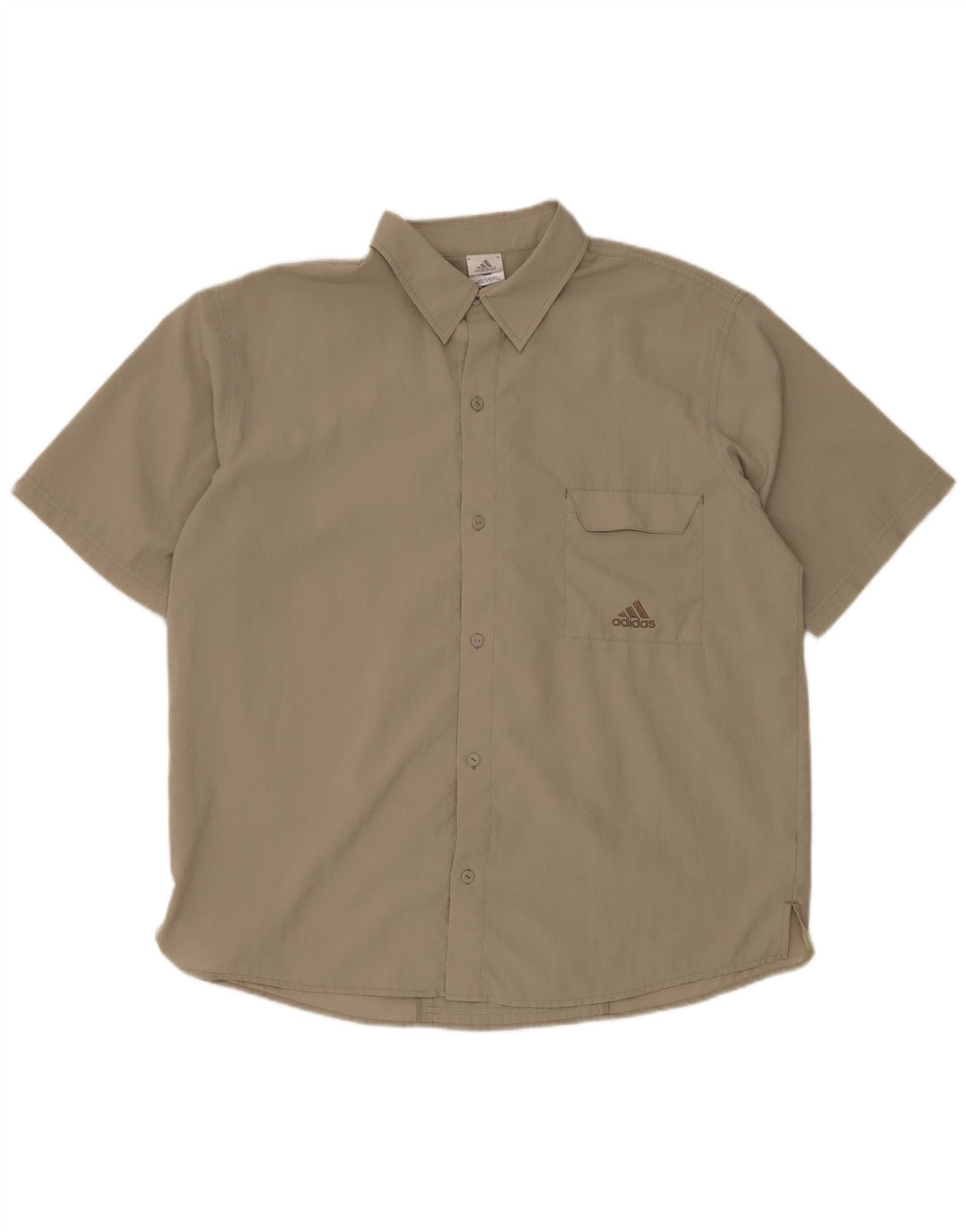ADIDAS muška košulja kratkih rukava UK 46/48 XL bež poliester