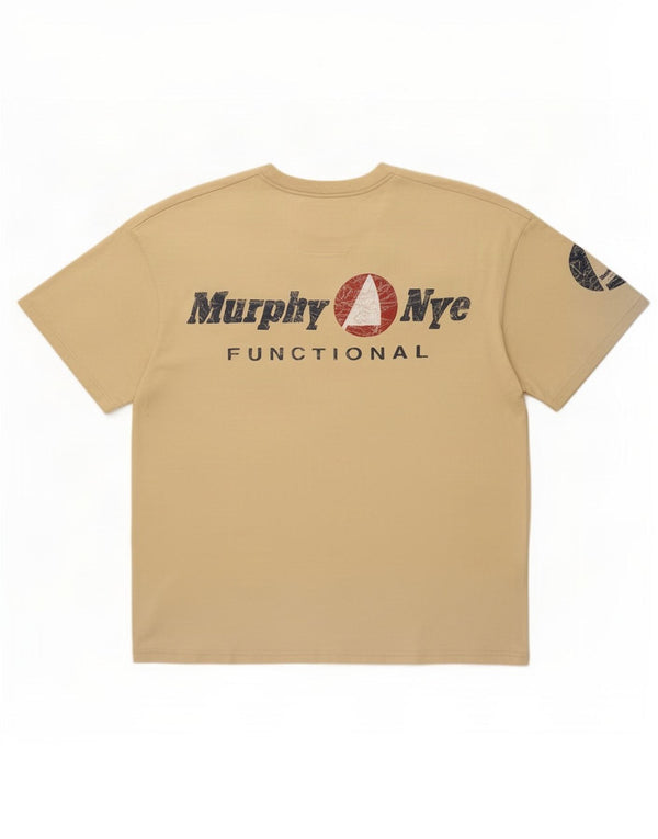 Murphy & Nye muška majica kratkih rukava s grafičkim motivima 2XL bež