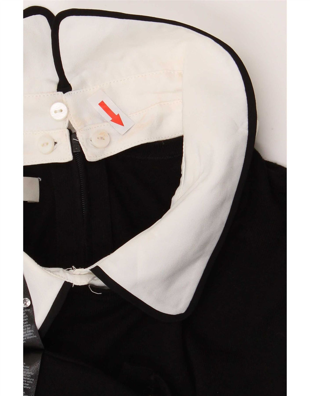 Hobbs gornji dio ženske bluze UK 18 XL crni pamuk