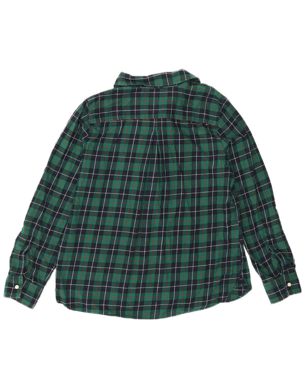 Tommy Hilfiger ženska majica od flanela UK 16, veliki zeleni karirani pamuk