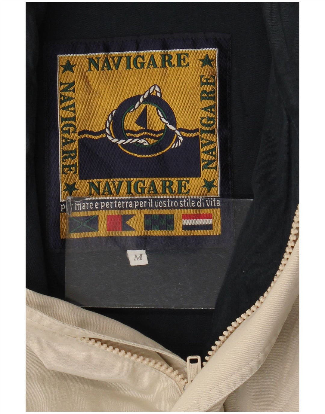 Navigare Muška Gilet Gilet UK 38 Medium Off White