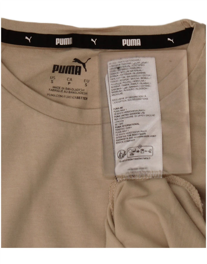 PUMA Ženska majica kratkih rukava UK 10 Small Beige Cotton