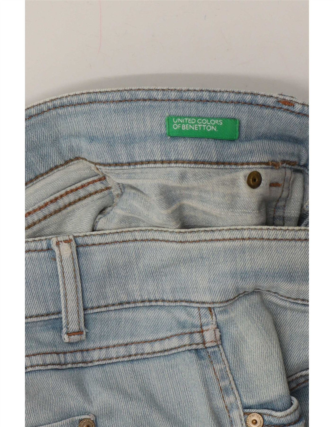 Benetton ženske traper kratke hlače W32 Large Blue