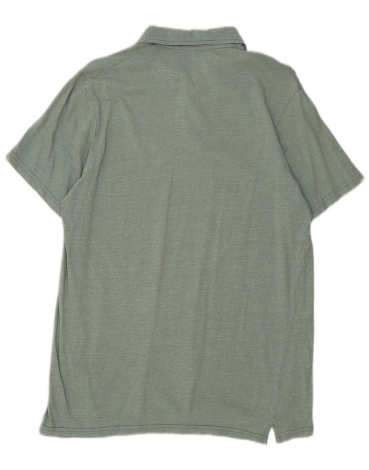 Mountain Warehouse muška polo majica srednje zelene pruge, pamuk