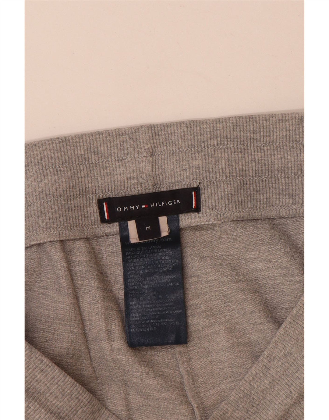 Tommy Hilfiger muške sportske kratke hlače, srednje sivi flekasti pamuk