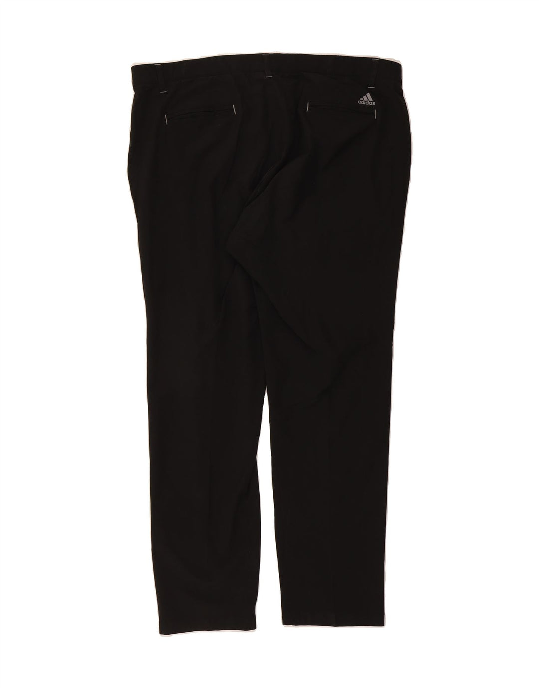 ADIDAS Mens Slim Chino Trousers W40 L32 Black Polyester Vintage Adidas and Second-Hand Adidas from Messina Hembry 