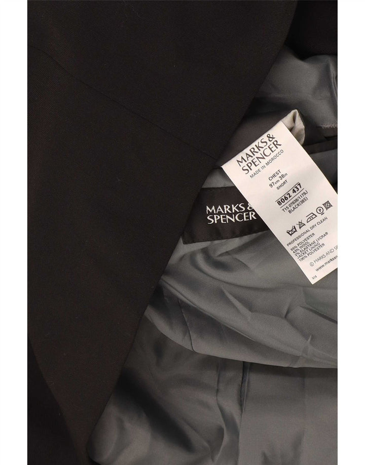 Marks & Spencer muška kratka jakna s 3 gumba UK 38 srednje crna