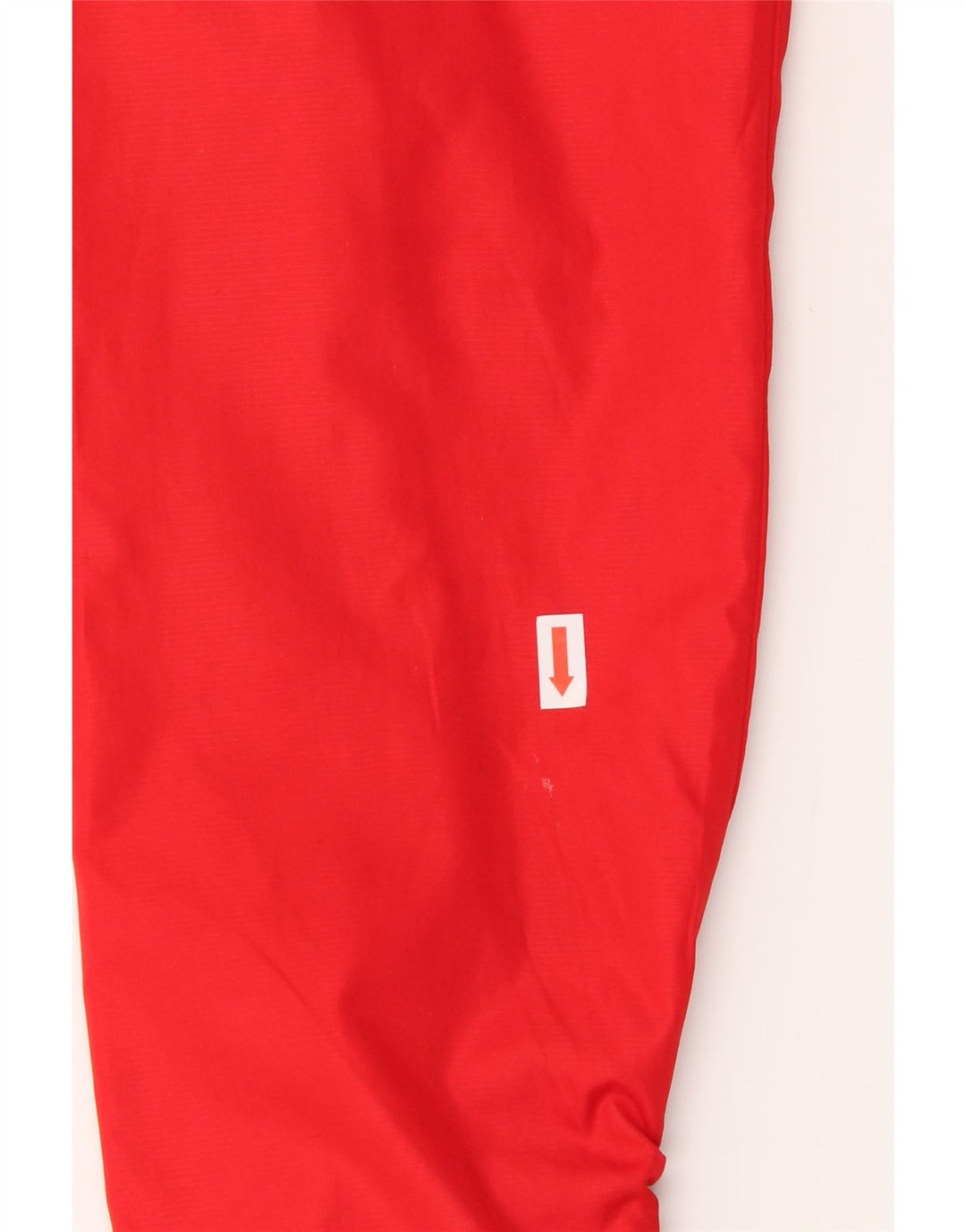 LE COQ SPORTIF Womens Graphic Rain Jacket UK 10 Small  Red Polyester Vintage Le Coq Sportif and Second-Hand Le Coq Sportif from Messina Hembry 