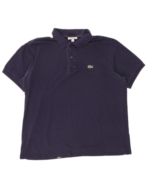 Lacoste muška klasična polo majica veličine 6 XL tamnoplavi pamuk