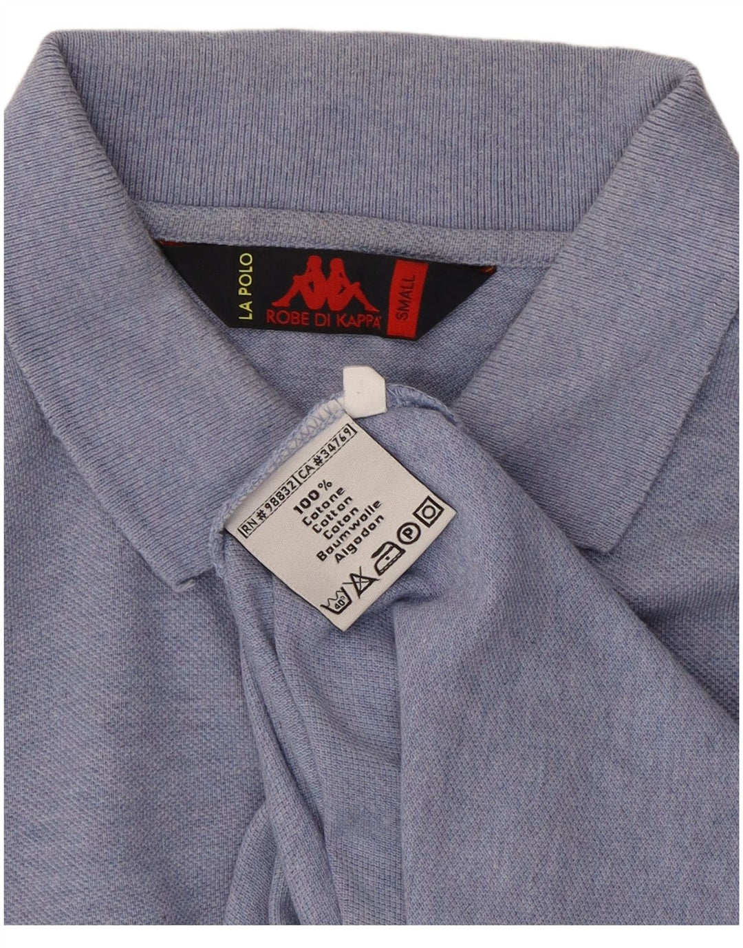 Kappa muška polo majica Mala plava pamučna