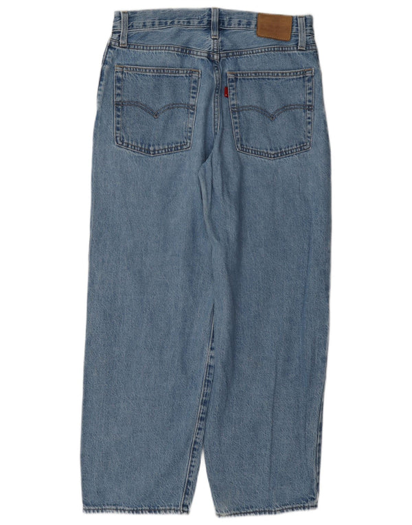 Levi's ženske široke traperice Baggy Dad W26 L28 plavi pamuk