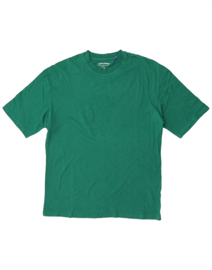 Jack & Jones, obična muška majica kratkih rukava, srednji zeleni pamuk