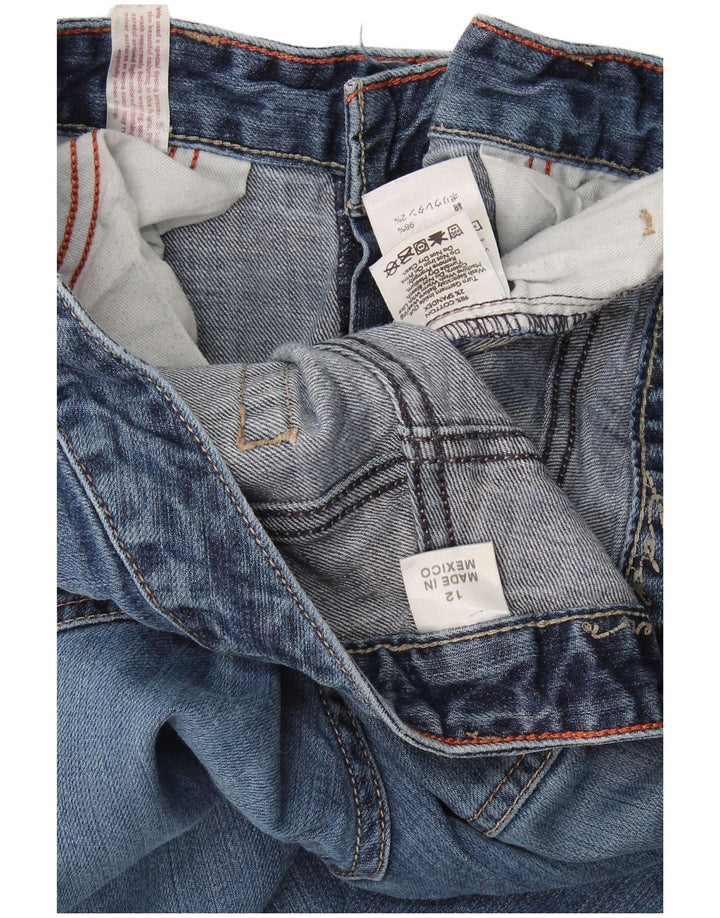 Eddie Bauer Ženske traperice s klasičnim bootcutom EU 12 Large W32 L31 Plavi pamuk
