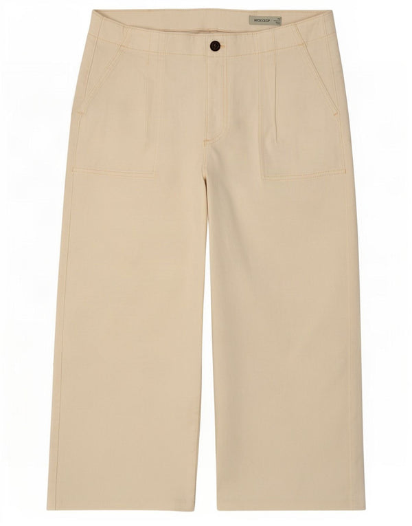 Marks & Spencer ženske skraćene hlače UK 16 Large W34 L22 Off White