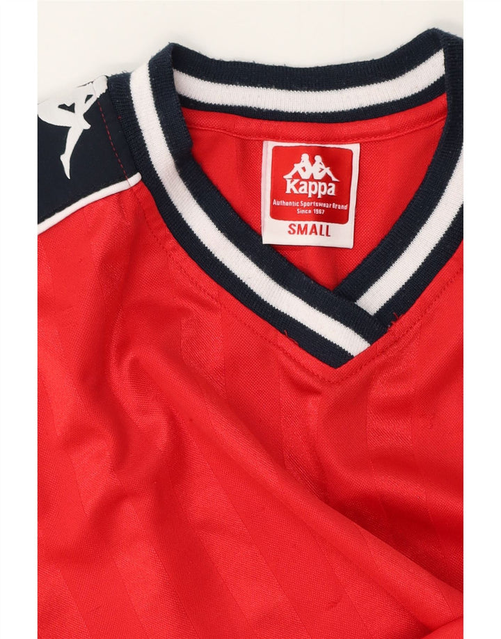 KAPPA muška majica kratkih rukava s grafičkim motivima, mala crvena boja