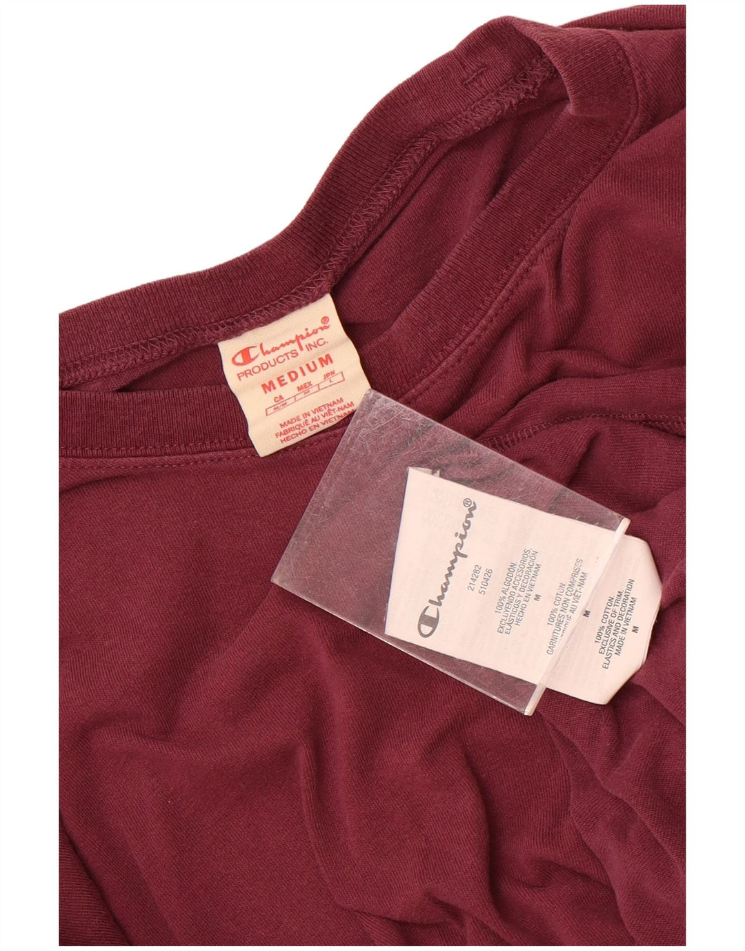 Muška majica kratkih rukava Champion Srednje bordo