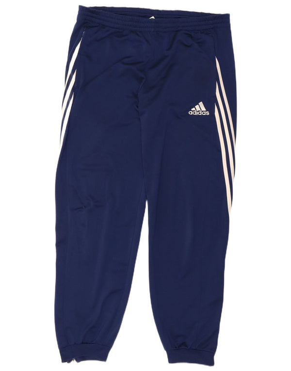 Adidas muške trenirke Hlače Joggers Large tamnoplave poliesterske sportske