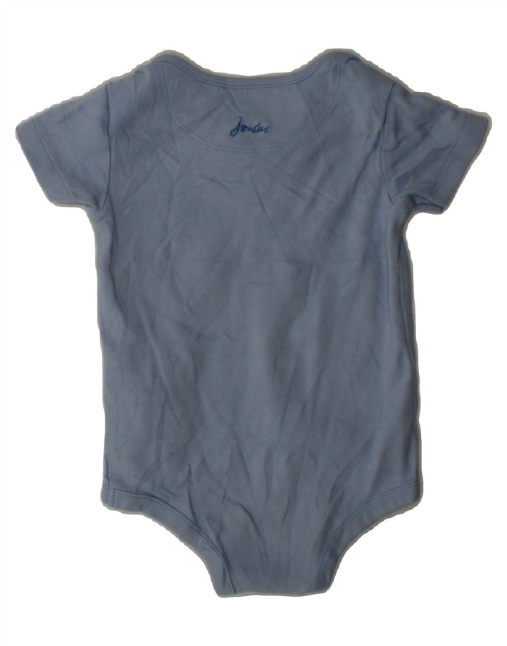 JOULES Baby Boys Bodysuit 12-18 Months Blue Cotton Vintage Joules and Second-Hand Joules from Messina Hembry 