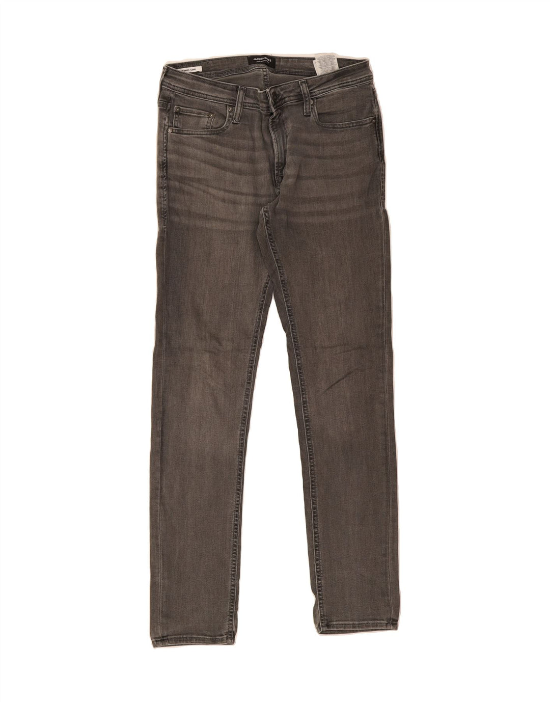 JACK & JONES Mens Liam Skinny Jeans W32 L32 Grey Cotton Vintage Jack & Jones and Second-Hand Jack & Jones from Messina Hembry 
