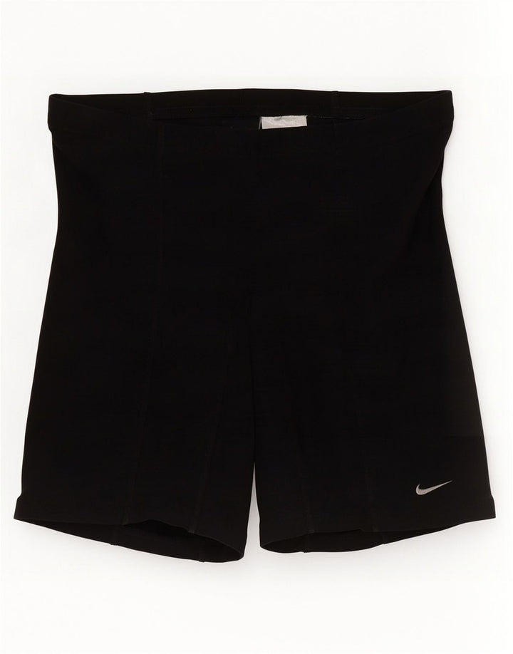 Nike ženske sportske kratke hlače UK 14 Srednji crni poliester