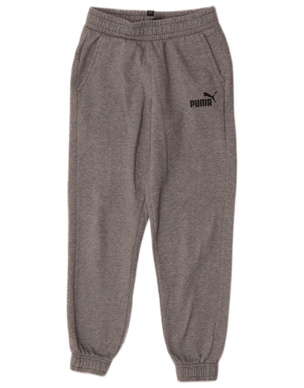 Puma Boys Trenirka Hlače Joggers 13-14 Years Grey Pamuk
