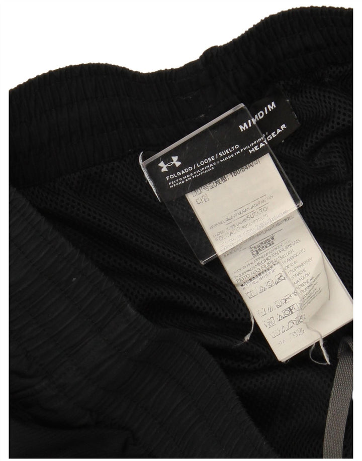 UNDER ARMOUR Muške Heat Gear Graphic Trenirke Hlače srednje crne