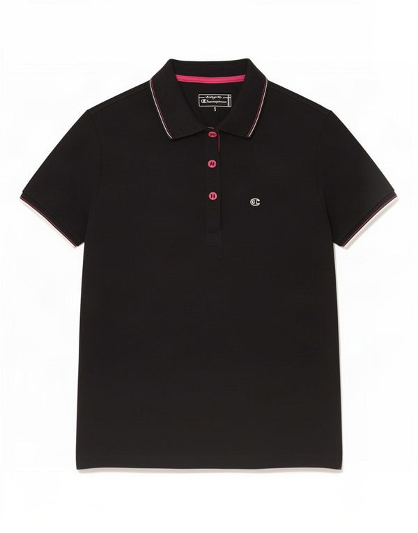 Champion ženska krojna polo majica Heritage UK 10 mala crna