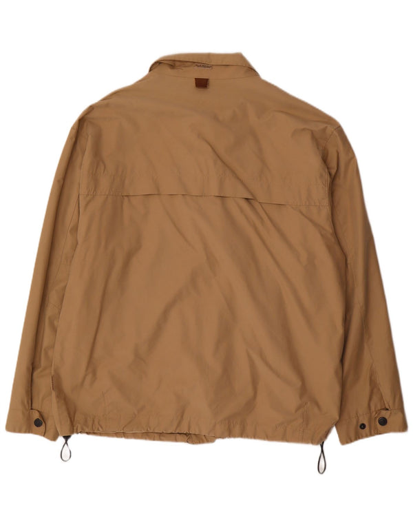 Vintage muška bomber jakna IT 54 2XL bež pamuk