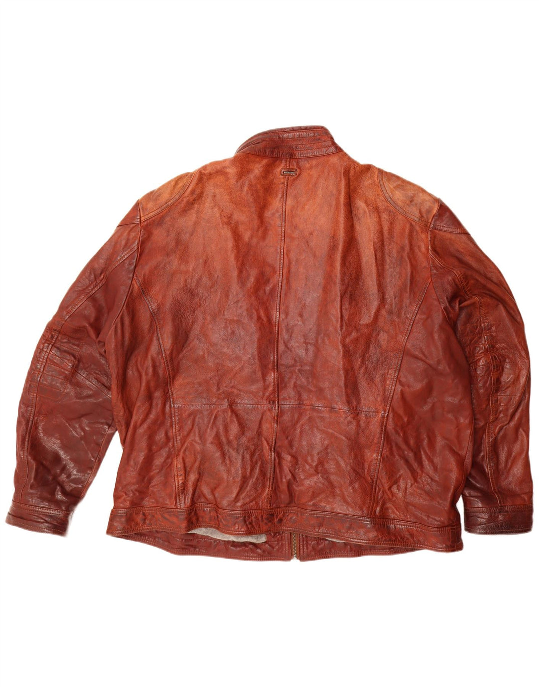 ENGBERS muška kožna jakna UK 46 3XL bordo