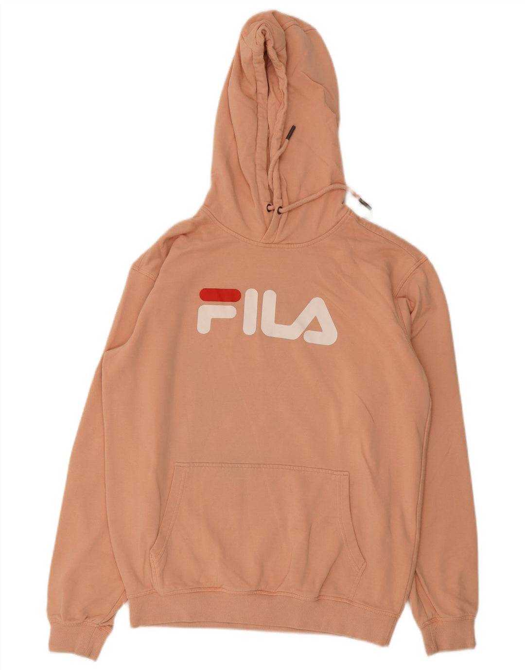 Fila muška majica s kapuljačom srednje veličine, ružičasti pamuk
