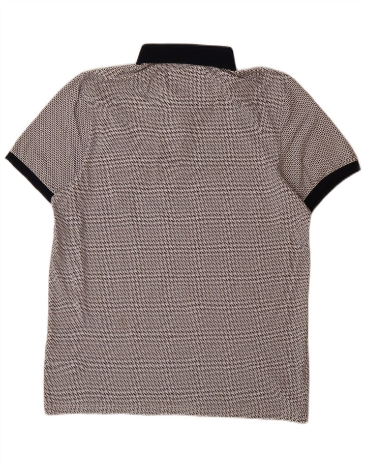 Ted Baker muška polo majica veličine 4, pamuk s velikim sivim točkama