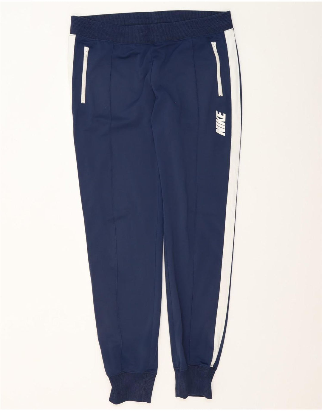 Nike muške trenirke Hlače Joggers Large tamnoplavi Colourblock poliester