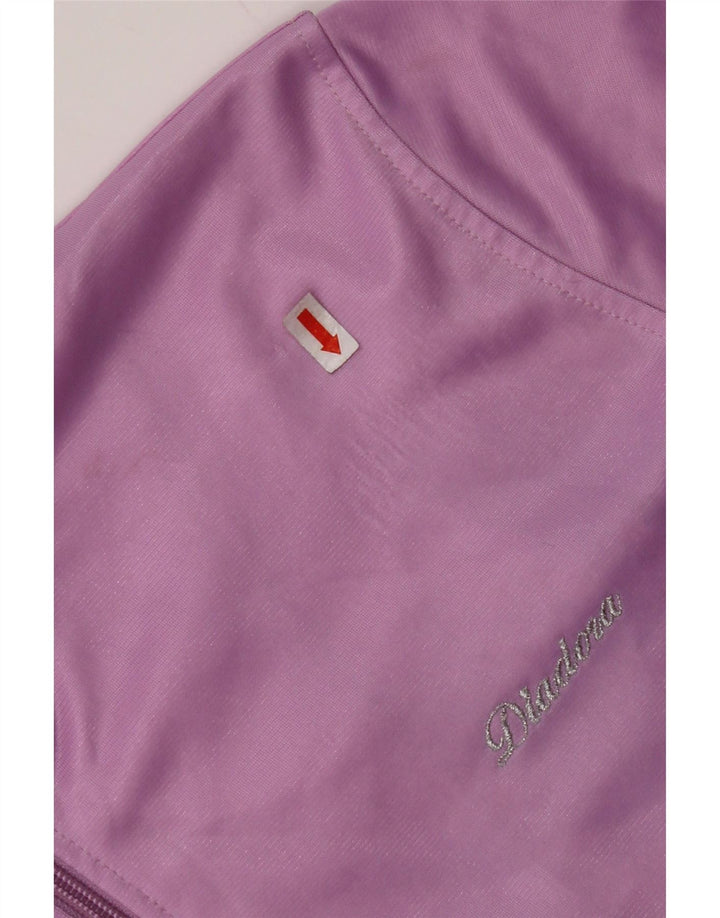 DIADORA Ženska gornja jakna trenirke UK 16 veliki ljubičasti poliester