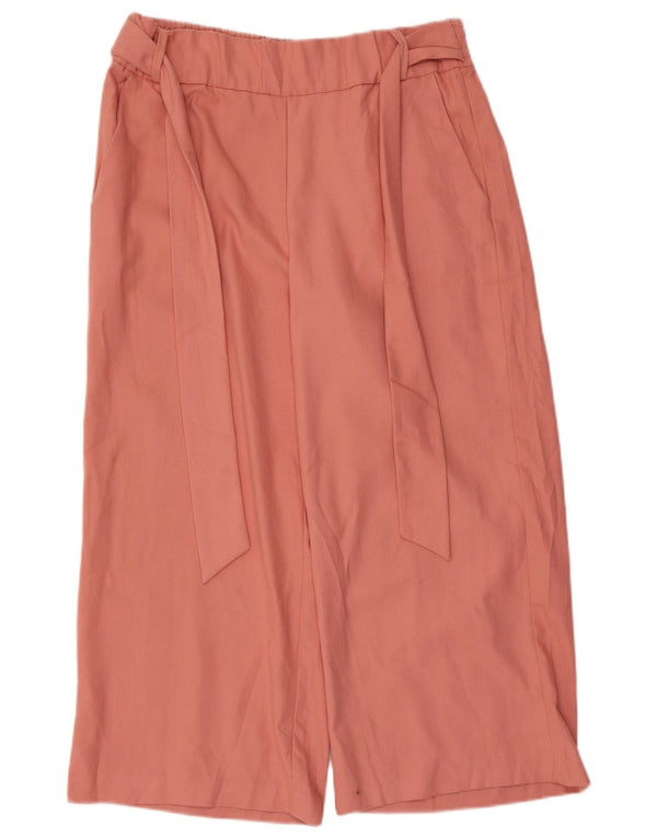 Zara ženske Capri hlače Large W30 L22 Pink